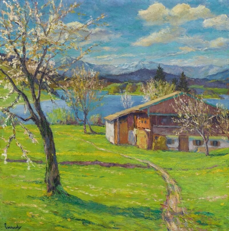 Lago azul (1920)