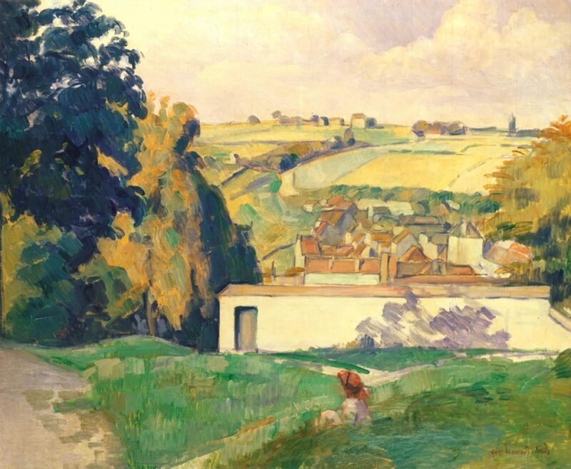 Moça na colina (1904)