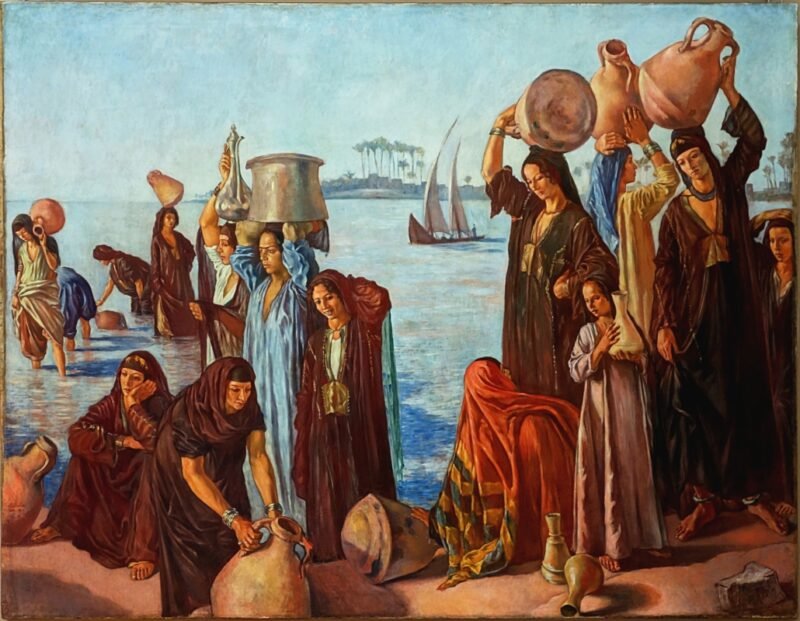 Mulheres nas margens do Nilo (1900)