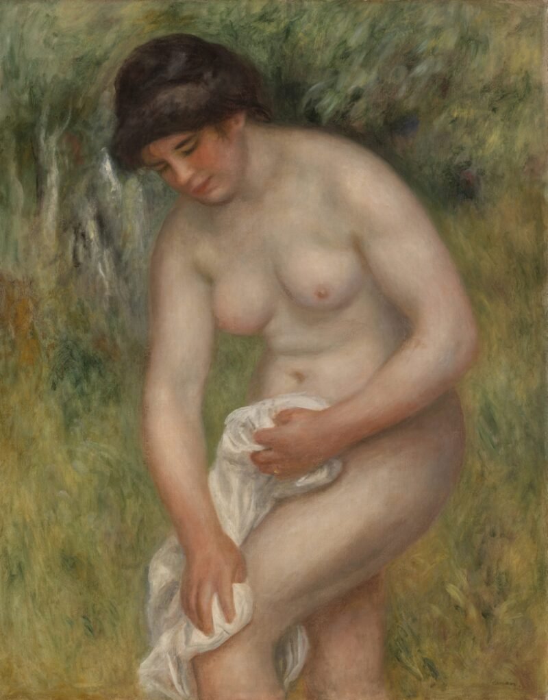 Banhista se enchugando (c1901 - 1902)