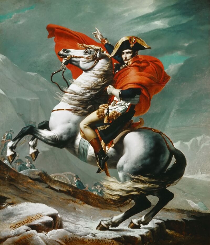 Bonaparte atravessando o Grand Saint Bernard Pass (1802)